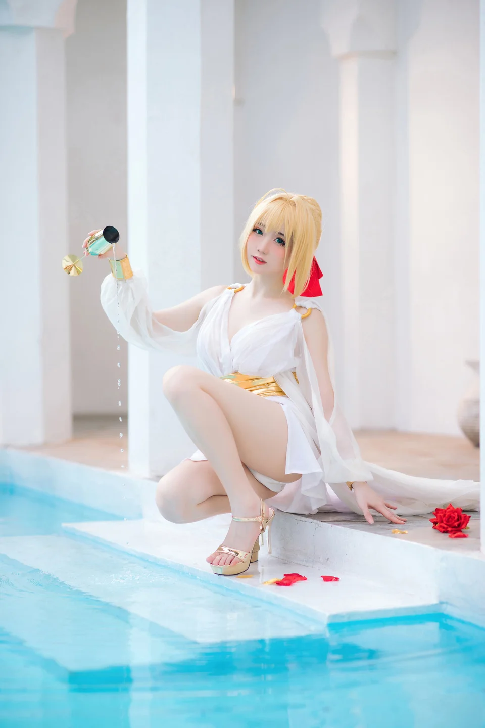 焖焖碳 - FGO·尼禄 礼服 [27P-270MB] tg@simisebaisi 【丝足阁】026.webp